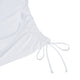 close of bottom of white shirt