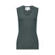 turquoise sleeveless shirts front