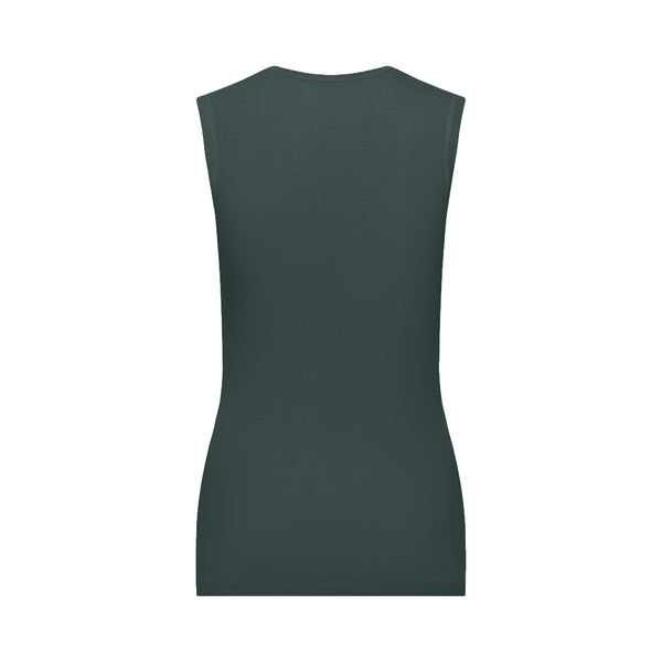 turquoise sleeveless shirts