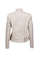 back of cream blazer