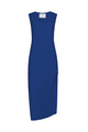 long blue dress