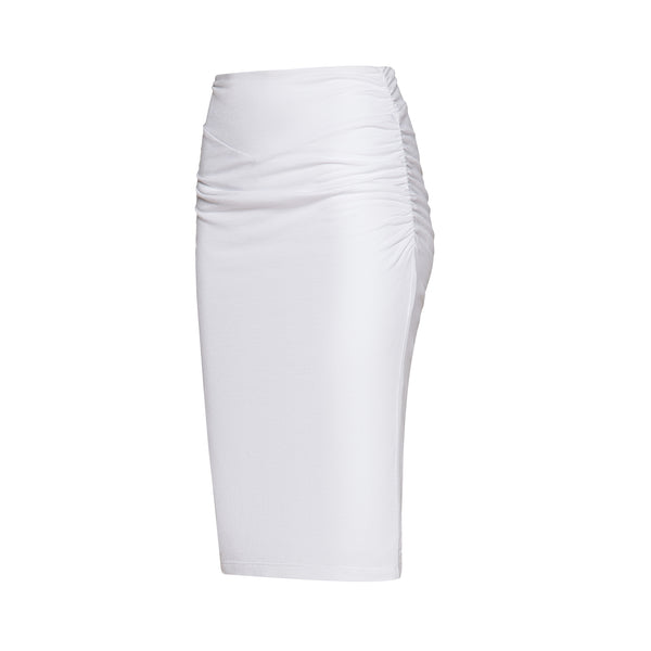 long white skirt