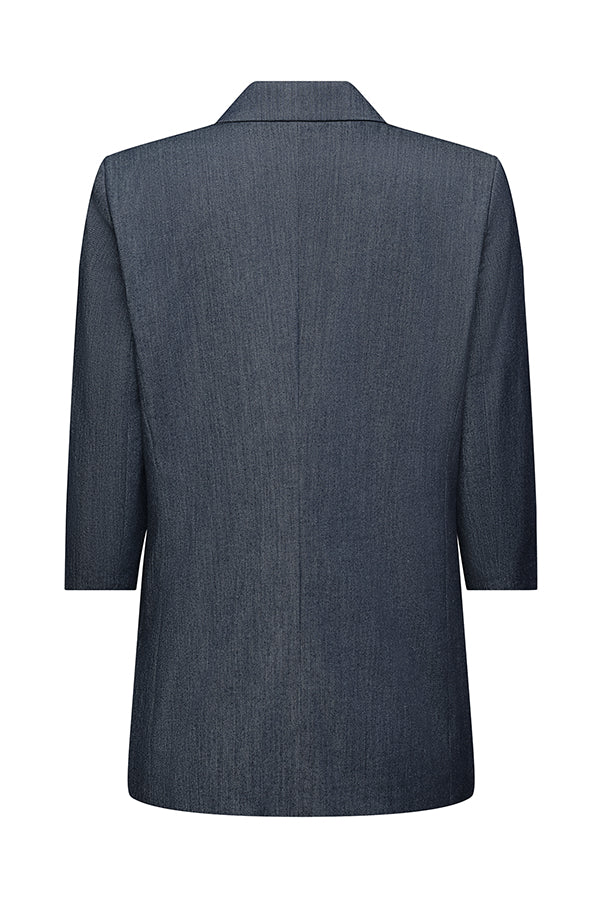blue blazer backk