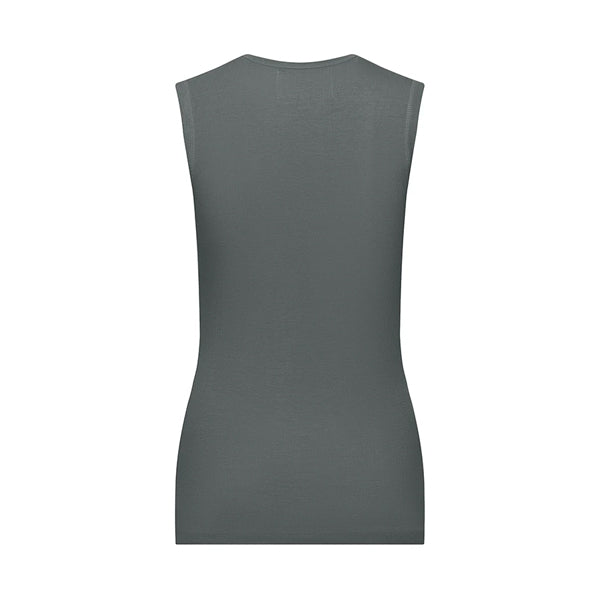 olive green tank top