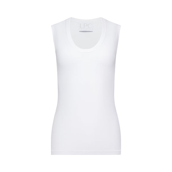 White tank top