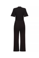 long black dress, with black belt