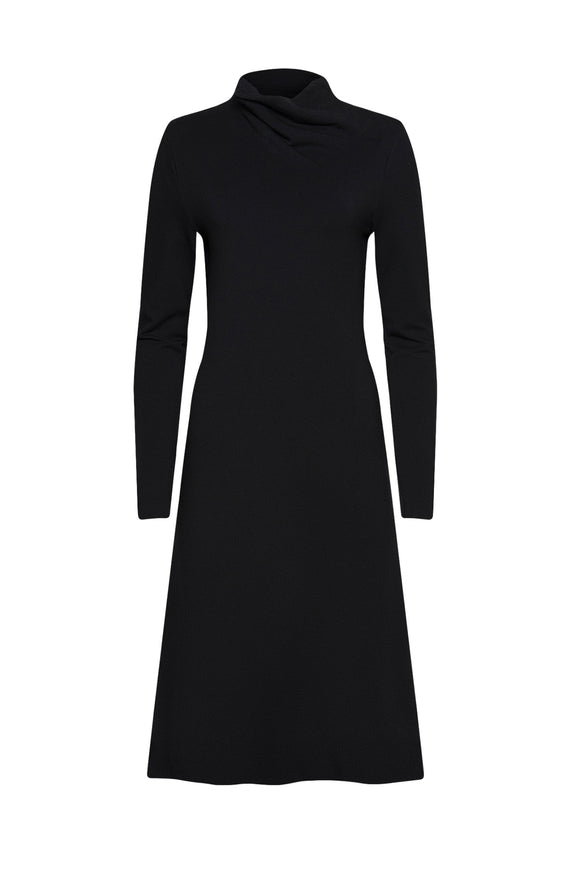 Black Mockneck dress