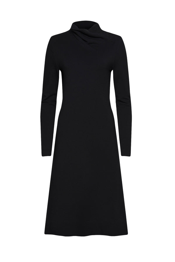 Black Mockneck dress